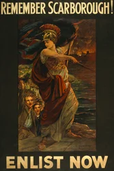 Recruitment Poster Remember Scarborough! Enlist Now